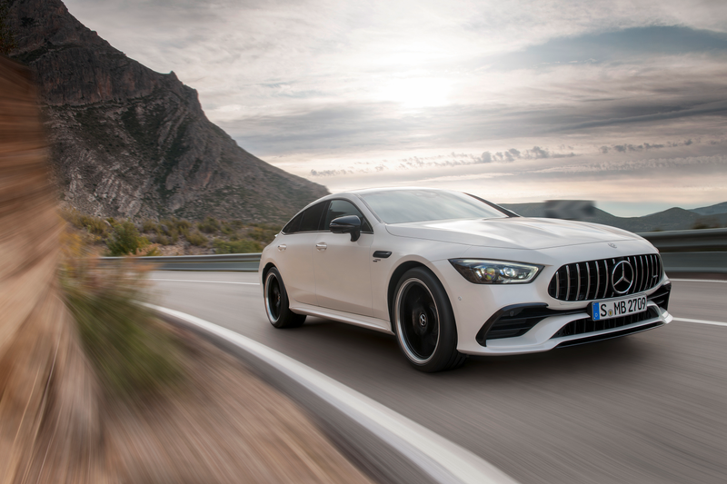 Illustration for article titled The 2019 Mercedes-AMG GT 4-Door Coupe Is How You Haul The Kids To School With 630 HP